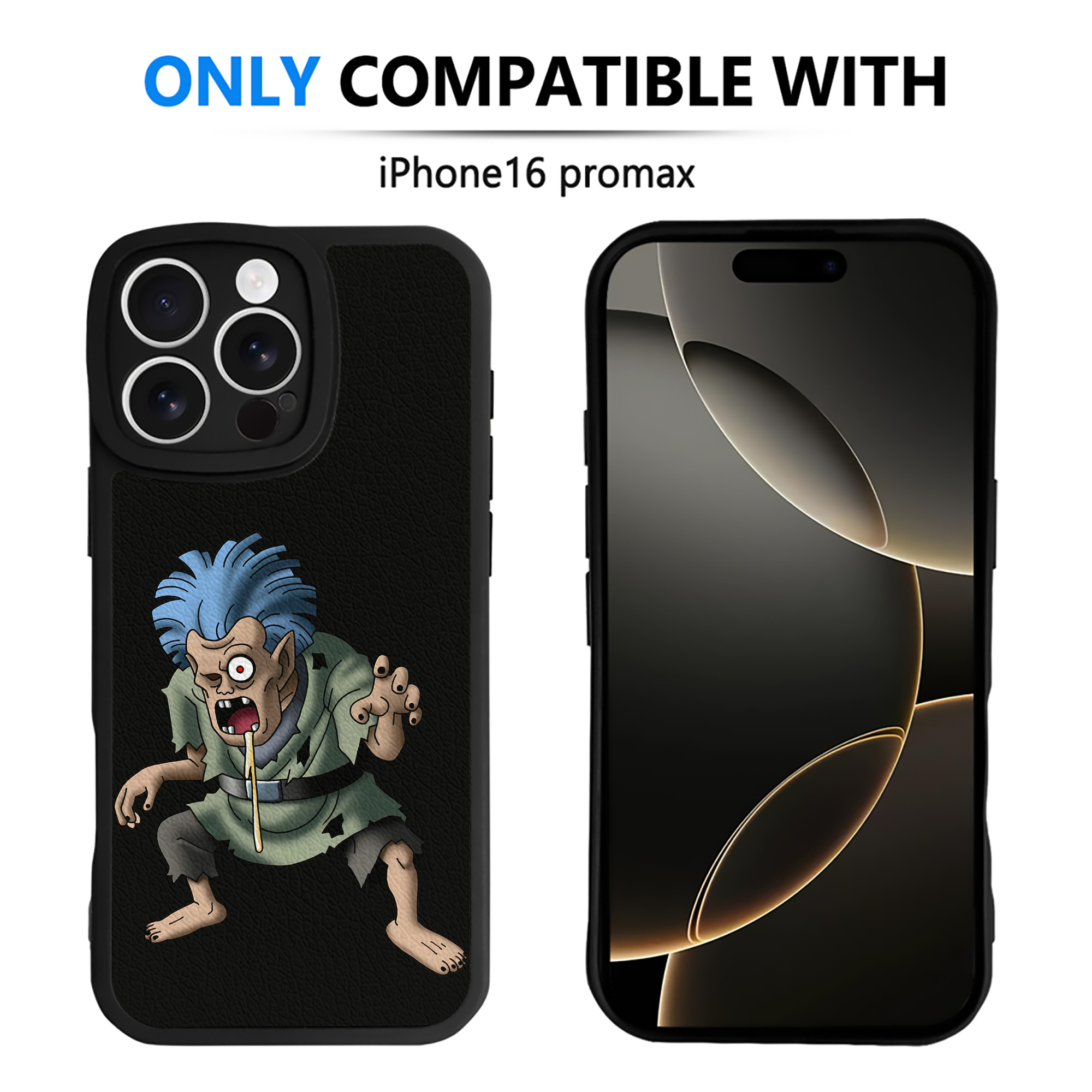 （画像用） ドラゴンクエスト Doragon Kuesuto Dragon Quest 【iPhone 16シリーズ対応】シリコンスマホケース（レザー調） 材質：シリコン